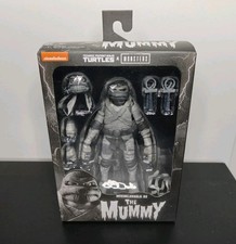 NECA Teenage Mutant Ninja Turtles X Monsters Michelangelo As The Mummy NEW