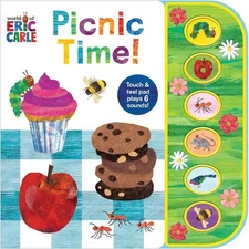 World of Eric Carle: Picnic Time! Sound Book by PI Kids (English) Board Book Boo