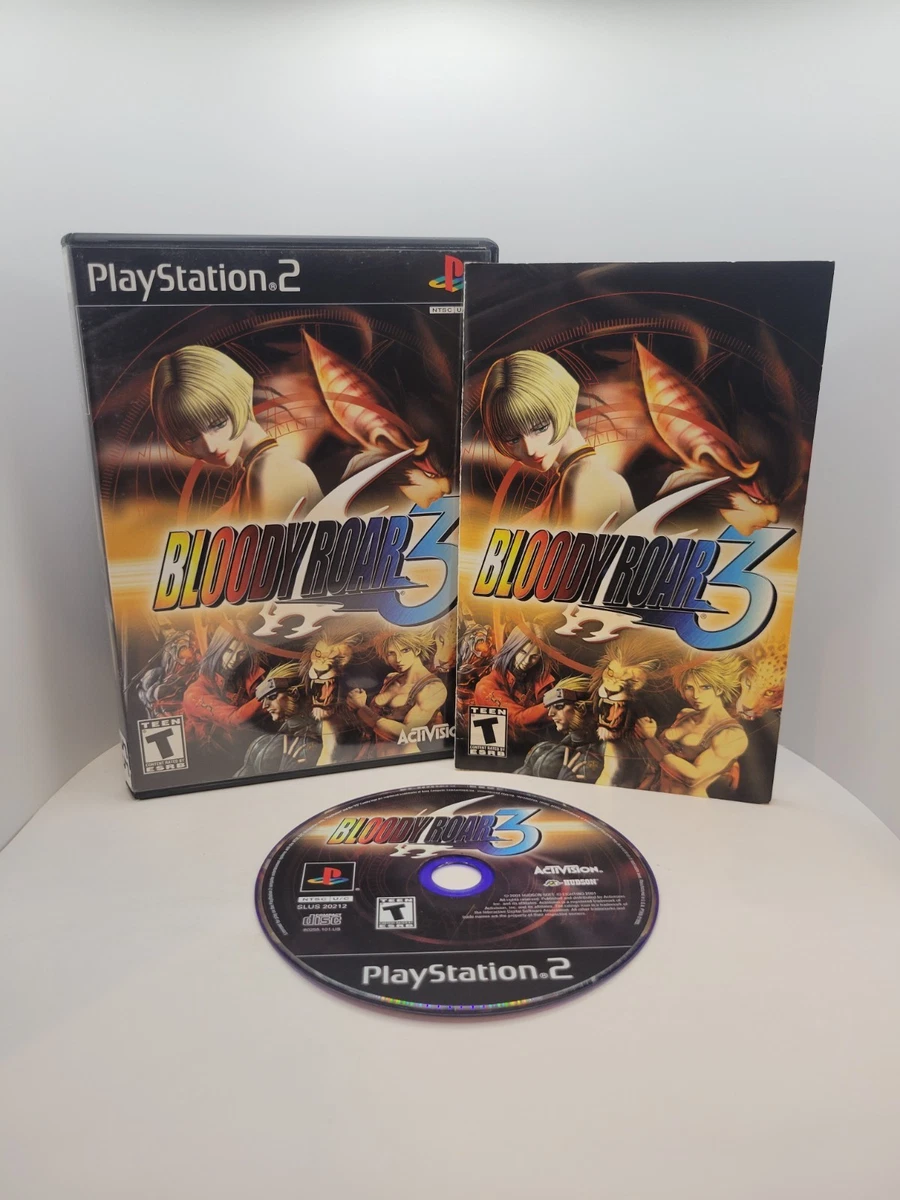 Bloody Roar 3 Hudson poster B2, PS2 Playstation 2, Arcade