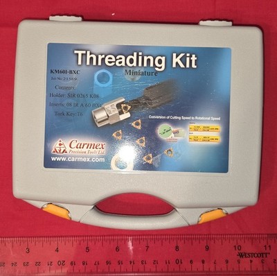 CARMEX Internal Threading Kit KM601-BXC Miniature Set