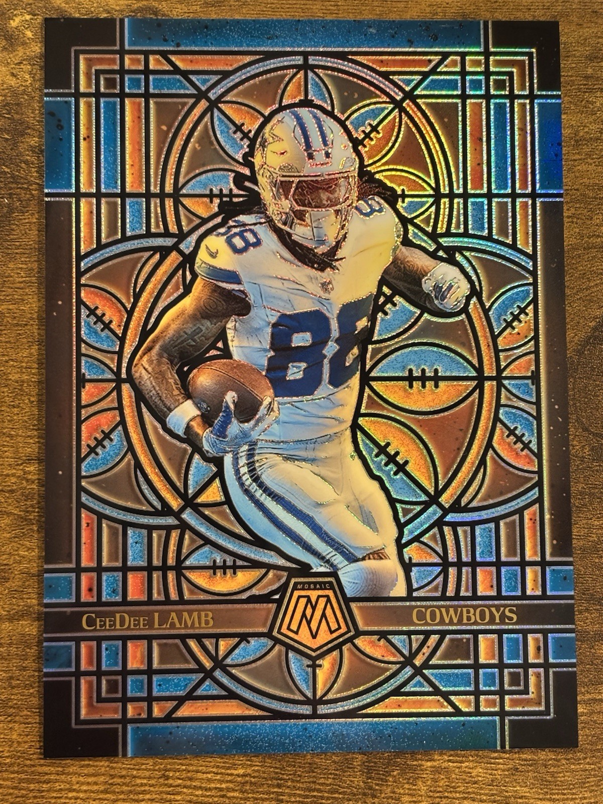 2025 Panini Mosaic - Stained Glass Oversized CeeDee Lamb #9