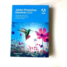 Adobe Photoshop Elements 2024 (Sealed Box!!!) Windows & macOS