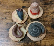 Vintage 1993 Forum Novelties Finger Gore Food Bundle Halloween Haunted House