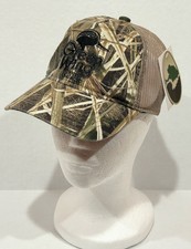 Ducks Unlimited Green Wing Camo Hat Mesh Back Snapback Mossy Oak YOUTH NWT