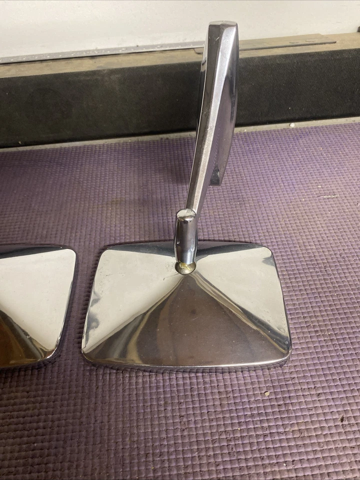 Juego de espejos retrovisores exteriores GM usados años 70, 9826594 Chevy Pontiac Buick Foto 2 de 4