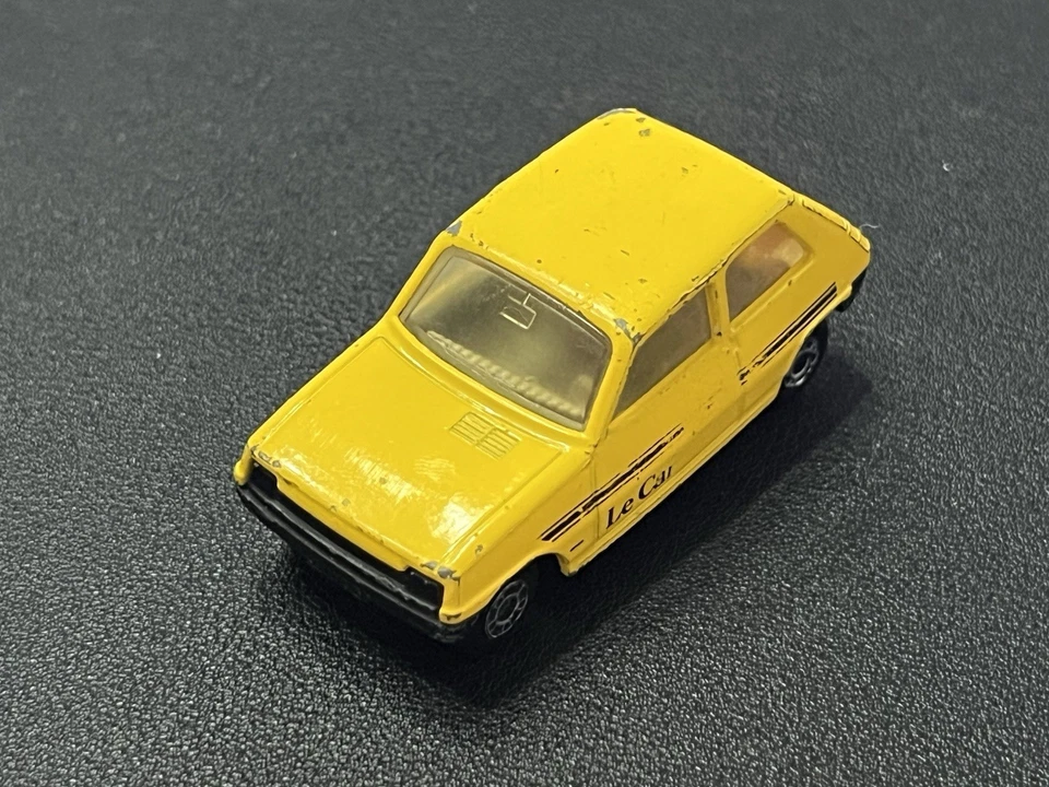Vintage Matchbox Superfast No. 21 Renault 5TL Le Car  Yellow 1978 Lesney - Image 2 of 4