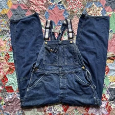Vintage 1940s Carters Overalls 34 X 30
