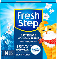Extreme Clumping Litter with Febreze Freshness, Mountain Spring Scent Clumping C