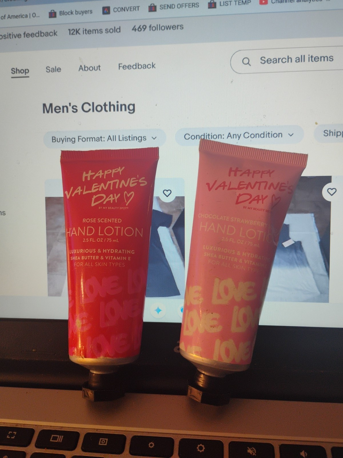 Travel-Size My Beauty Spot Hand Lotions for Valentine's Gifts New