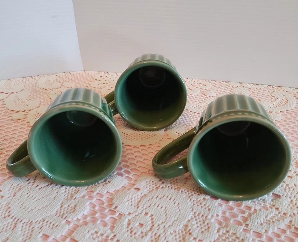 Juego de 3 tazas de café verde Gibson Foto 4 de 4