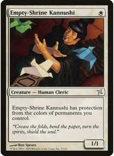 Empty-Shrine Kannushi   2 MTG NM  - Betrayers of Kamigawa