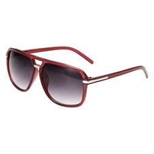 Sunglasses for Women Men, PC Retro Sunglasses, Red