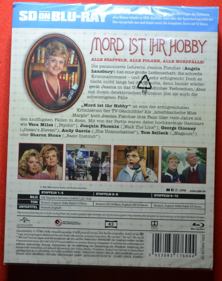 New EU IMPORT Blu ray Murder She Wrote Complete Series Seasons 1-12 Box Set - Image 3 of 4