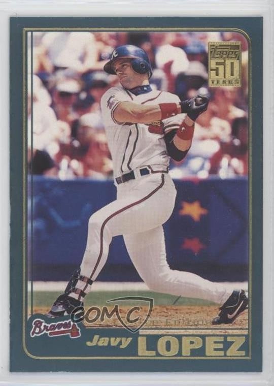 2001 Topps Limited Edition Javy Lopez #583 0s5