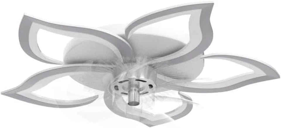 Ventilador de techo de perfil bajo con luces,110V moderno regulable - Image 4 of 4