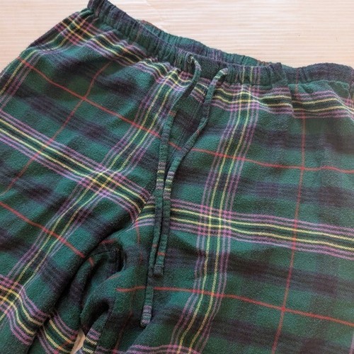 LAUREN RALPH LAUREN Tartan Plaid Brushed Twill Long Sleeve Pajama Set Size XS - Picture 10 of 12
