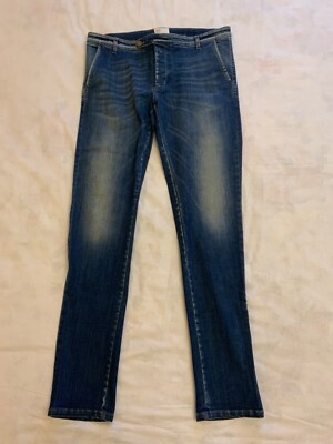 Men's jeans, Obvious Basic, blue color, size 34 US.