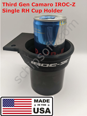 PAIR 3rd Gen Chevrolet Camaro L/R Cup Holders NO CUTTING EZ INSTALL MADE IN USA