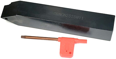 WEILONG CNC TOOLS 62.5° Lathe Tool SDNCN2525M11 Indexable Carbide Tool Holder