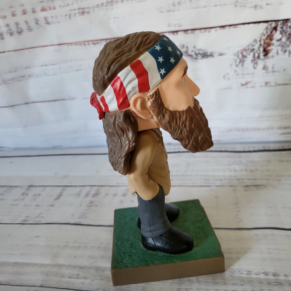  Figura Bobblehead Duck Dynasty Willie Robertson Funko 2013 Wacky Wobbler A&E Foto 4 de 4