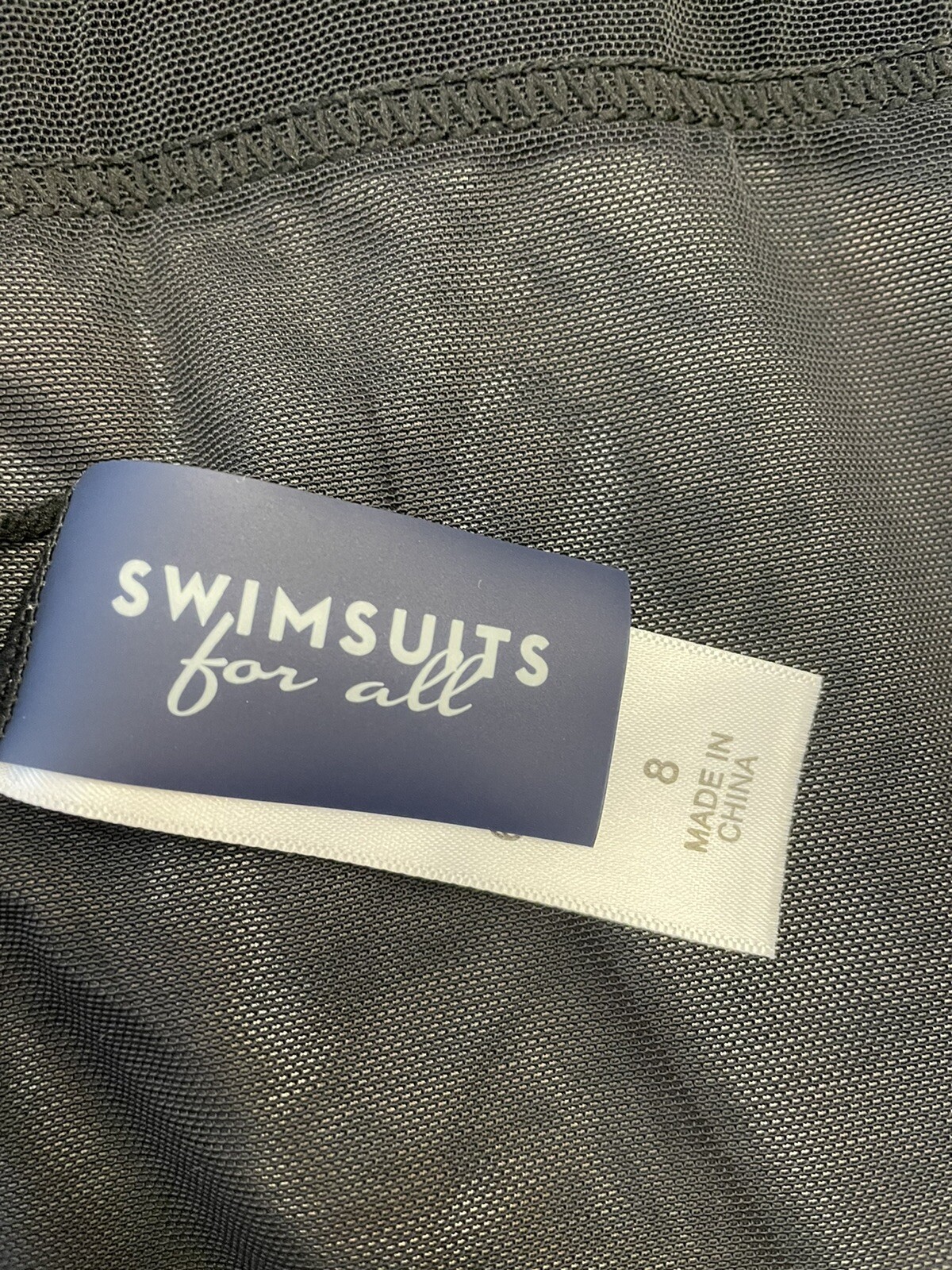 Swimsuits For All One Piece Modest Swim Suit Size 8 B… Gem