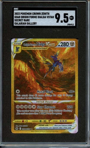 2023 Pokemon Origin Forme Dialga V Star Secret Rare SGC 9.5