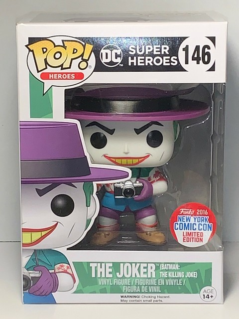 Joker The Killing Joke 2016 NYCC Limited Edition Funko Pop DC Super Heroes 146 for sale online