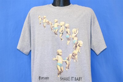 vintage 90s DANCING BABY SHAKE IT XCGI ANIMATION PARODY GRAY