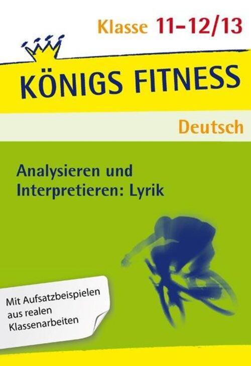 Thumbnail - Analysieren Und Interpretieren: Lyrik. Oberstufe - Abitur Klaus