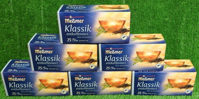 (83,43€/kg) 6x Meßmer Klassik entcoffeiniert schwarzer Tee Messmer Versand 0€