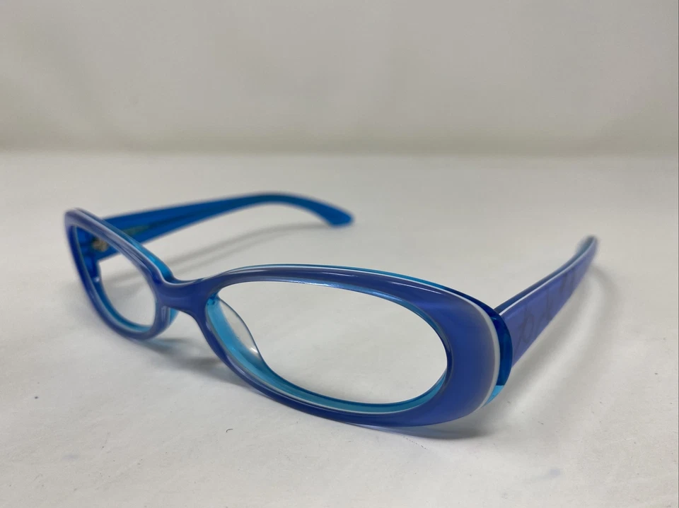 Calvin Klein CK 4047S 219 52-15-135 Blue Mix Full Rim Sunglasses Frame QG04 - Imagem 2 de 4