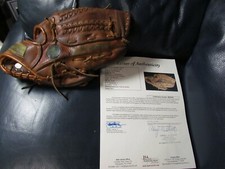 Ted Williams Signed Sears Baseball Glove JSA Certified 
