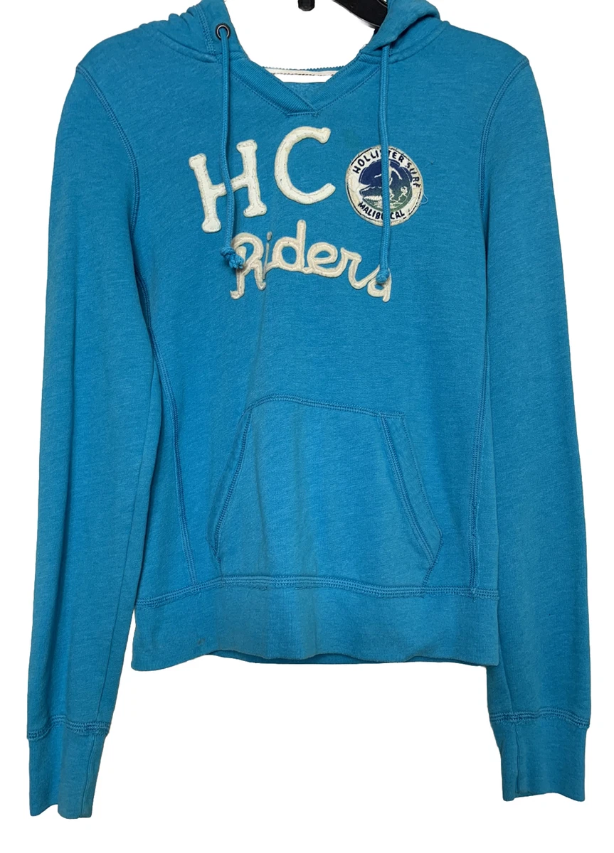 Hollister turquoise hoodie clearance