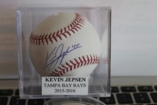 JEPSEN, KEVIN (2015-2016) TAMPA BAY RAYS SIGNED BASEBALL