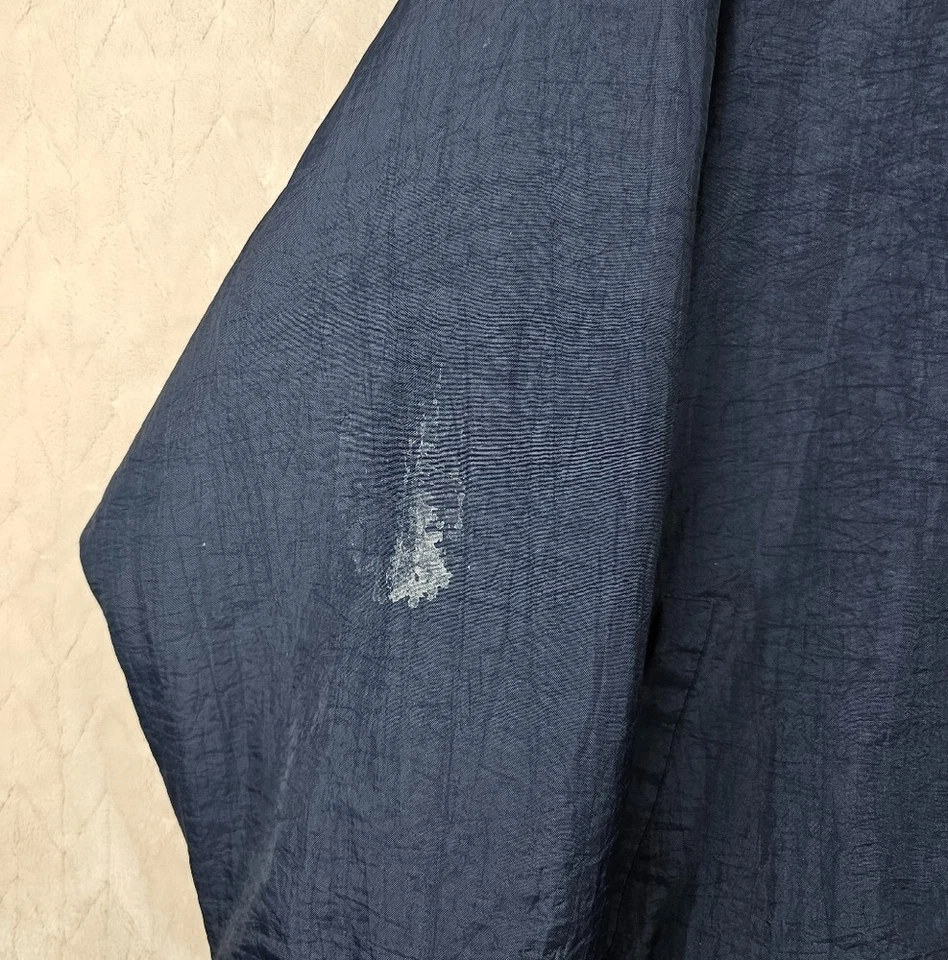 VTG 90s Reebok Puffer Jacket Mens XL Union Jack UK Sports Streetwear Retro - Image 4 of 4