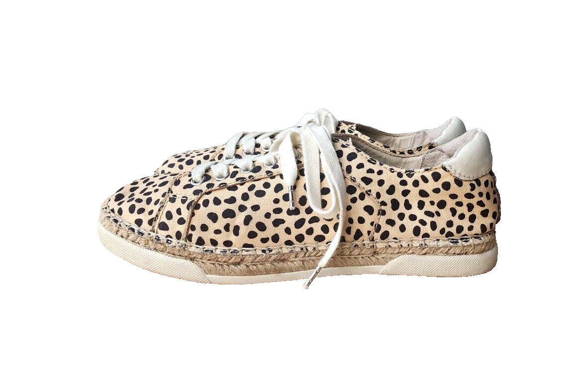 Dolce Vita Morris Espadrille Women's Cheetah Print Sneaker Size 9M