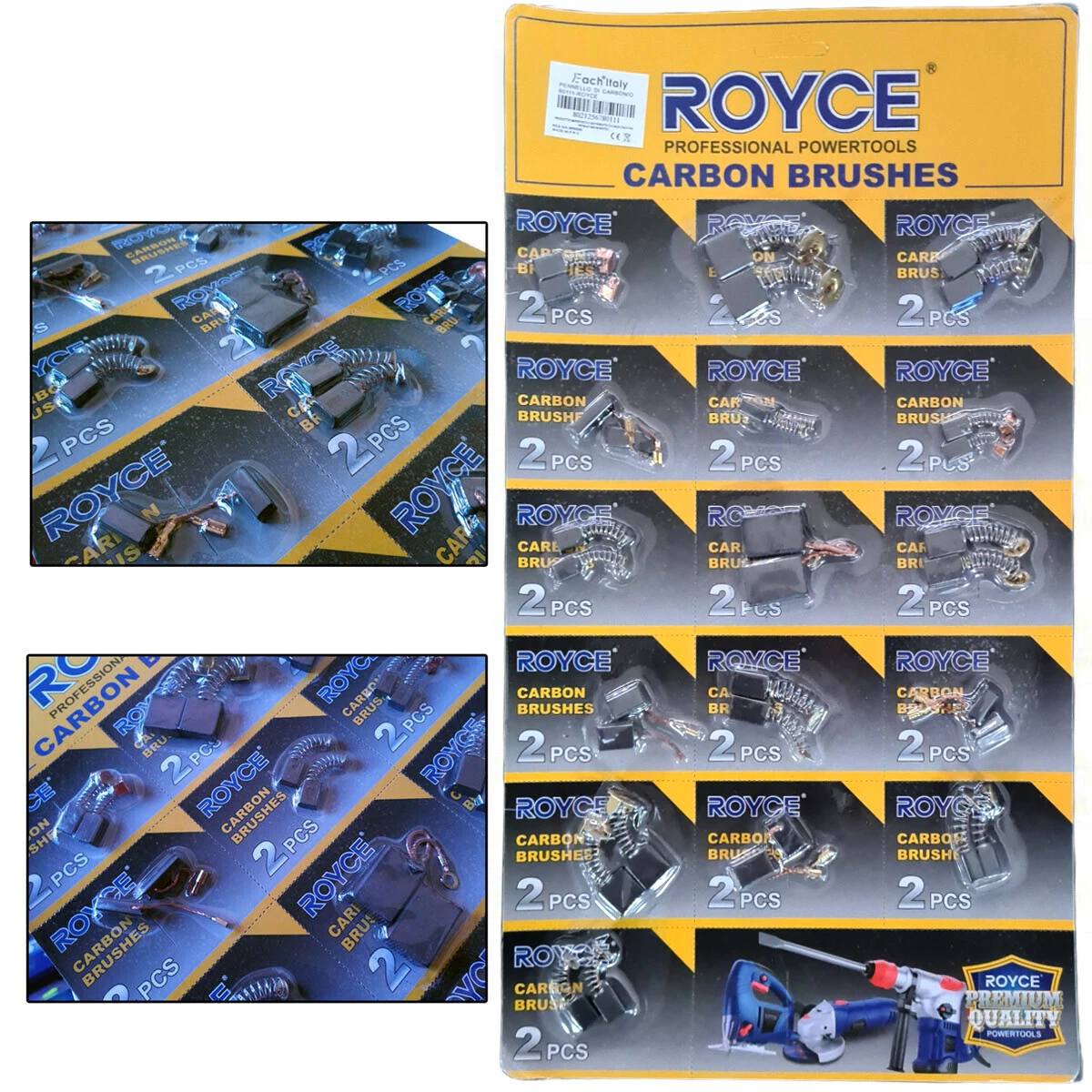 SPAZZOLE IN CARBONIO affidabili per motori elettrici 10 pz/set