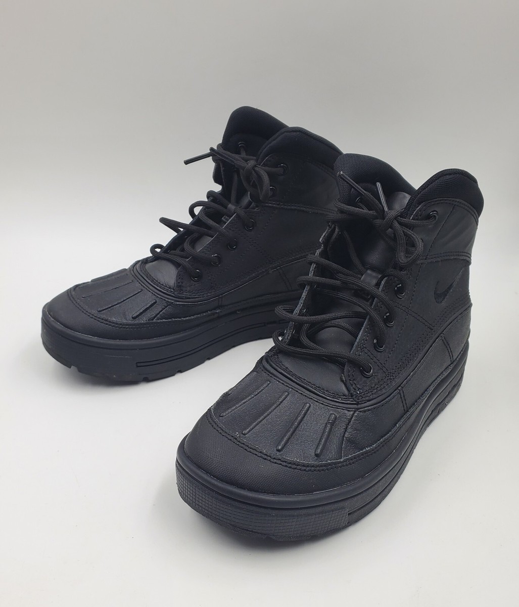 Nike ACG Woodside Boots Youth Size 4.5Y Black 524872-004 | eBay