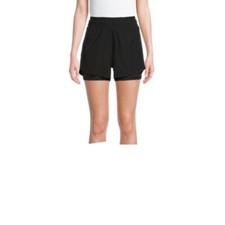 Ladies Athletic Shorts Black Size XXL 20 Breathable Wicking NEW