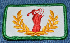 Original Vintage 70s Golf 3" Patch Sports Masters US Open Country Club Retro