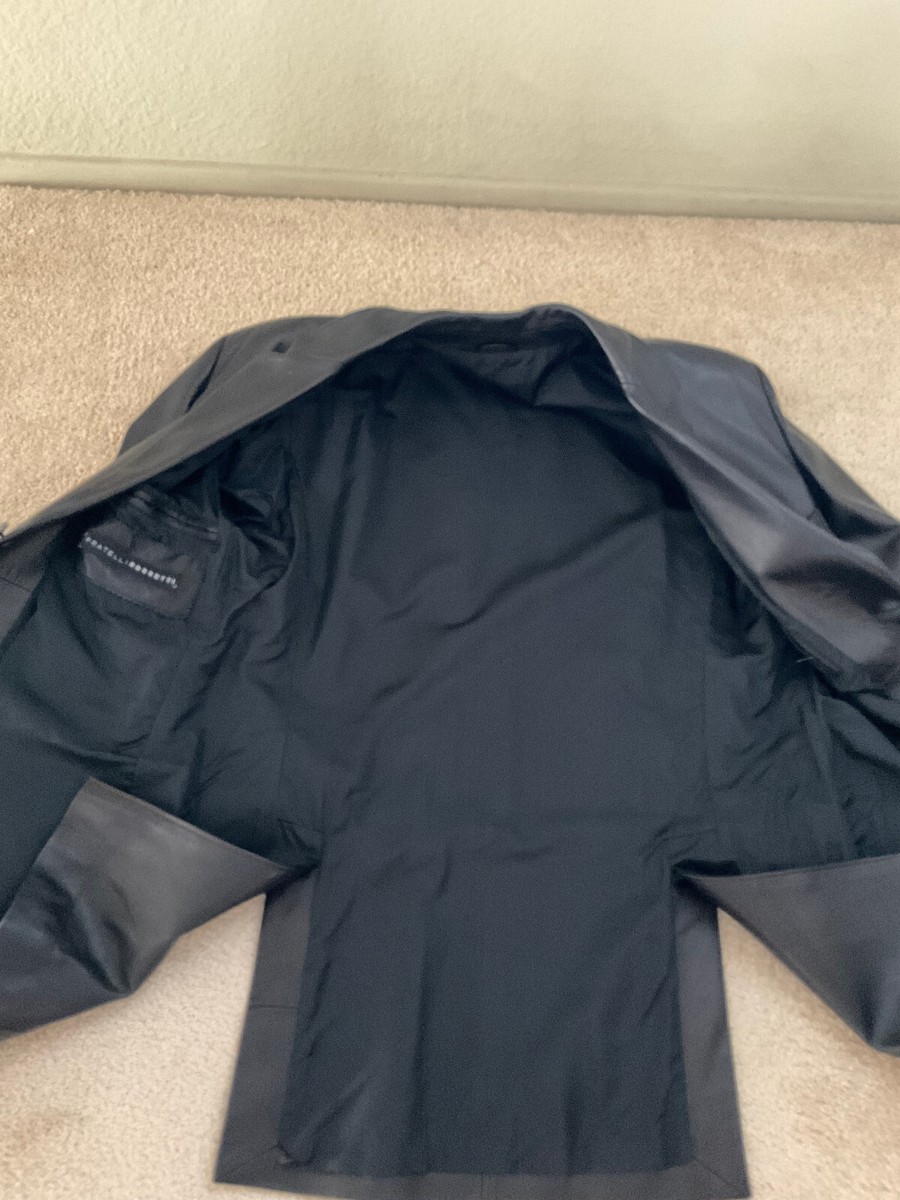 FRATELLI ROSSETTI NAPPA LEATHER MEN BLAZER SPORT COAT JACKET. SIZE