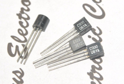 4pcs - 2SC900 / C900 NPN 0.25W 25V 0.02A TO92 Transistor