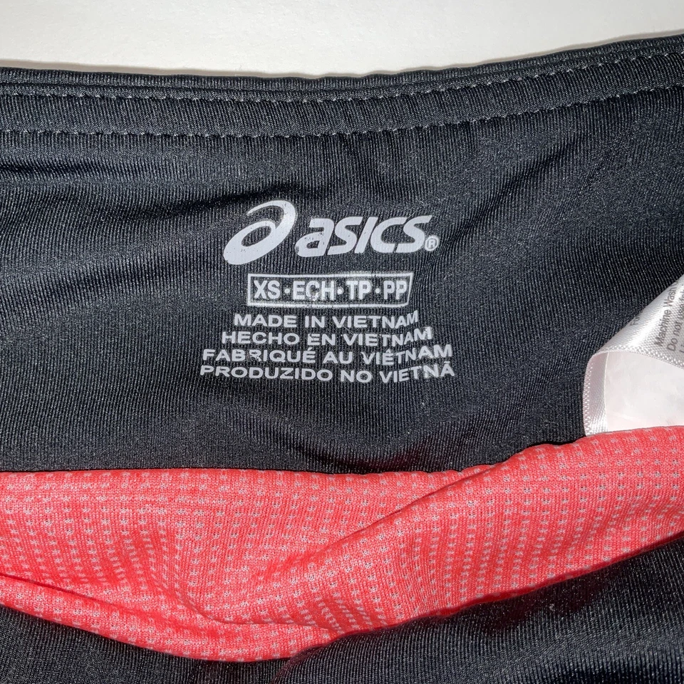 Pantalones Cortos para Correr ASICS Para Mujer XS Ejercicio Gimnasio Negros USADOS Foto 4 de 4