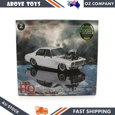 DDA 1:24 Scale HQ Holden Slammed Blown 4 Door Sealed Body Plastic Model Toy Kit