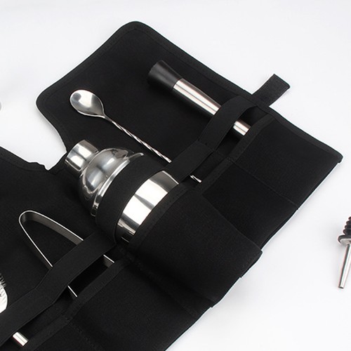 Set Cocktail Borsa Mixology Borsa Barman Professionale Portatile per Campeggio - Foto 9 di 12