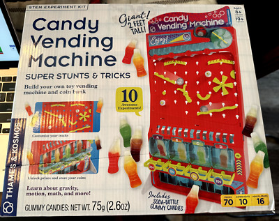 Candy Vending Machine Super Stunts & Tricks STEM Experiment Kit 550104