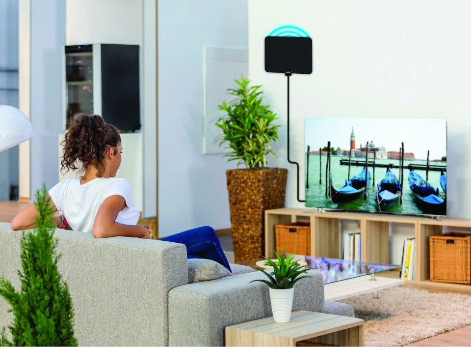 Antena plana digital ultra delgada de alta definición Hdtv Tv Hd Vhf Fox Scout Style 2 Foto 4 de 4