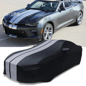 Satin Soft Stretch Indoor Car Cover Scratch Dustproof for Camaro SS Convertible