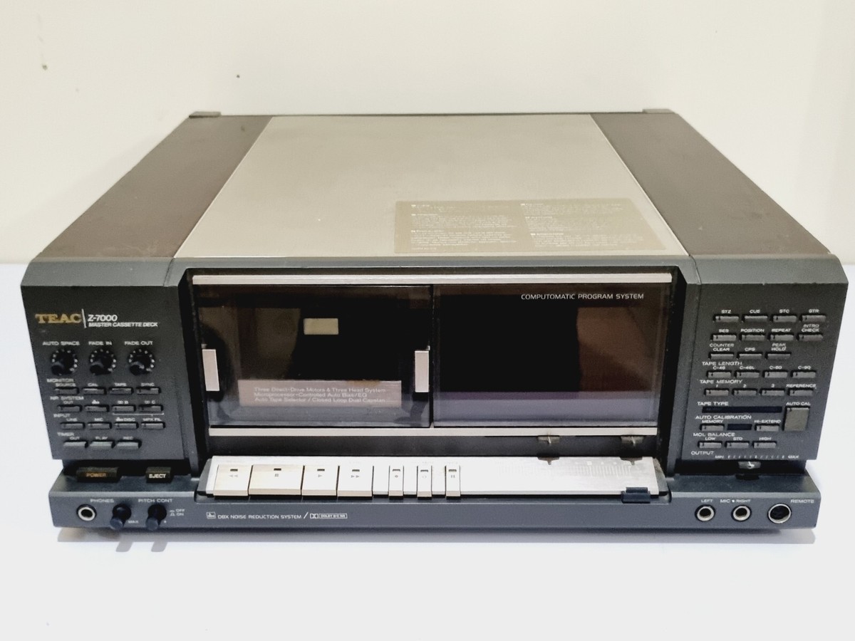 Vintage Teac Z-7000 Master Cassette Deck - Super Rare | eBay