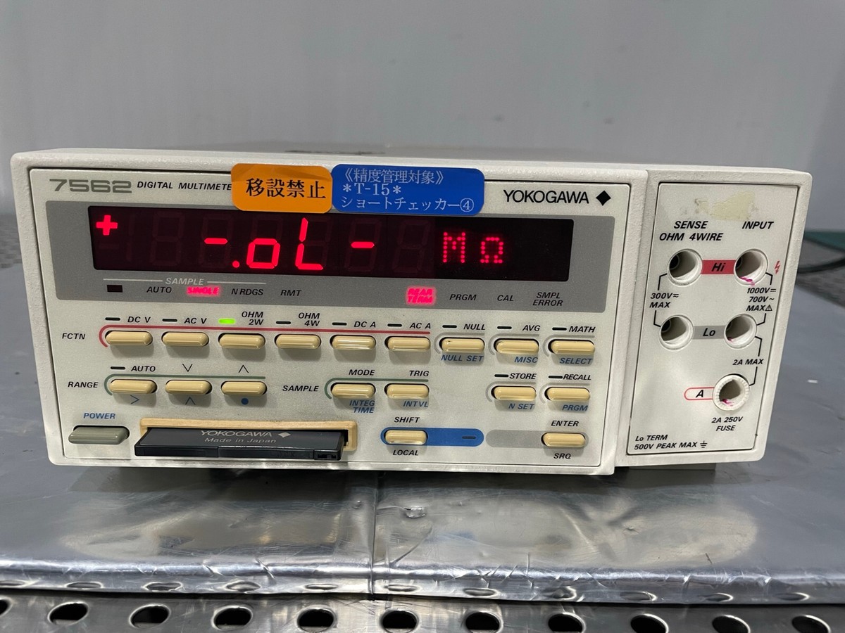 その他 6-1/2 Digital Multimeter_YOKOGAWA 7561 Yokogawa 7562 Digital Multimeter | eBay